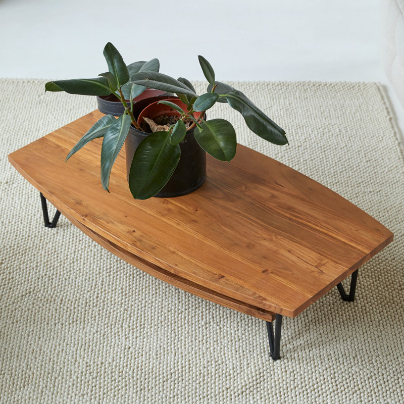 Bonnie Solid Wood Single Coffee Table