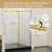 56＂- 60＂W × 75＂H Single Sliding Frameless Shower Door with 5/16＂Clear Tempered Glass-95299695