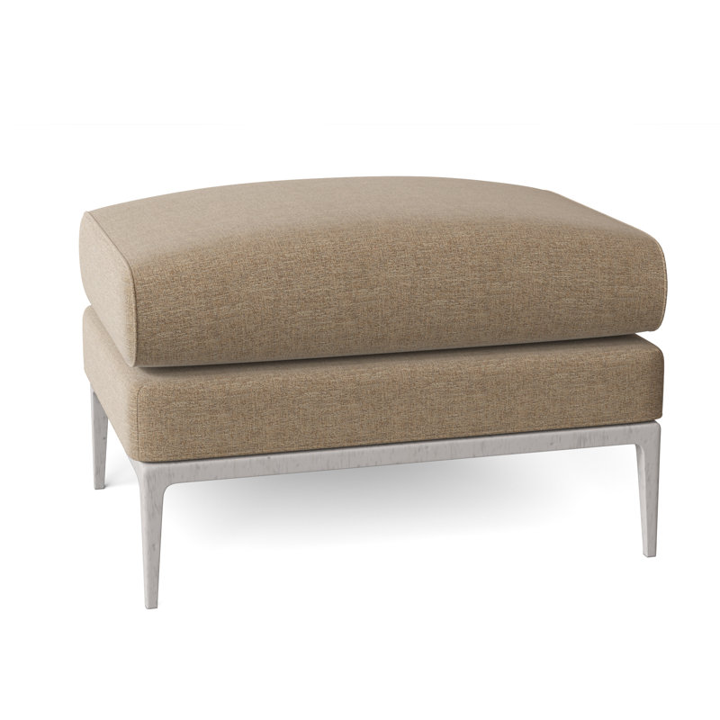 Cooper Ottoman, Elise Flax, Bisque
