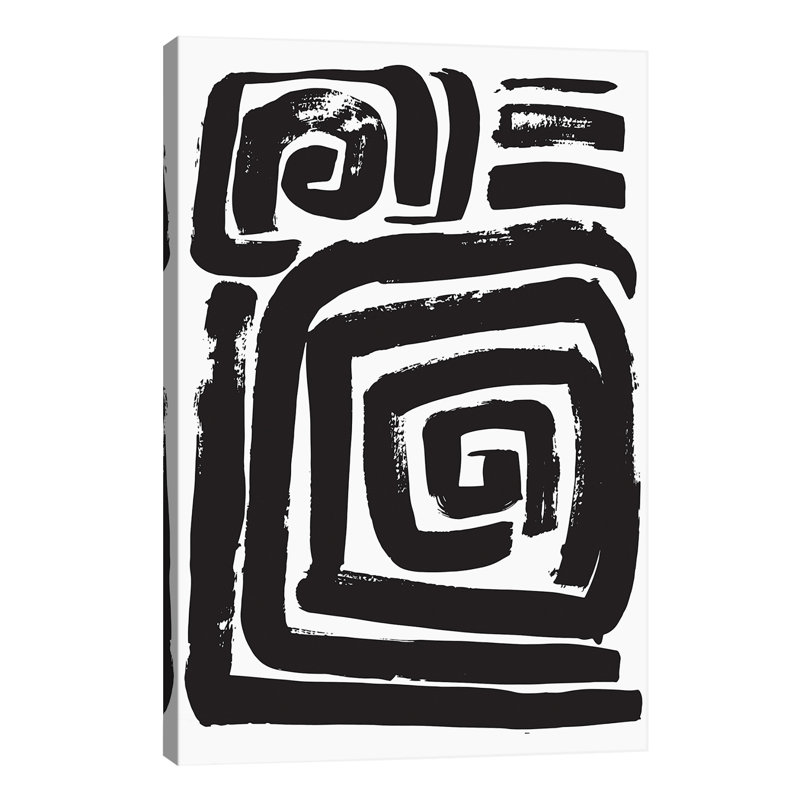 Clockwork by Honeymoon Hotel - Wrapped Canvas Painting, 20.32 cm H x 30.48 cm W