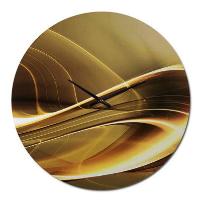 Burnette Metal Wall Clock