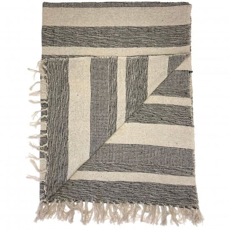 Hand Woven Throw Blanket