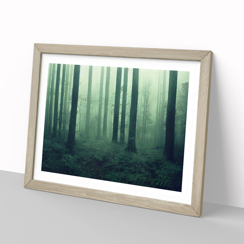 Dazzling Forest - Framed Print, Oak, 25cm H x 34cm W x 2cm D