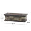 Foyer rectangulaire 50000 BTU MGO
