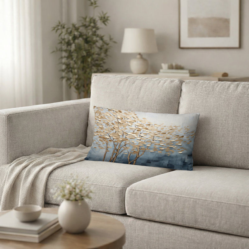 Coussin Trees - Minimalisme, H 12 po x l 20 po