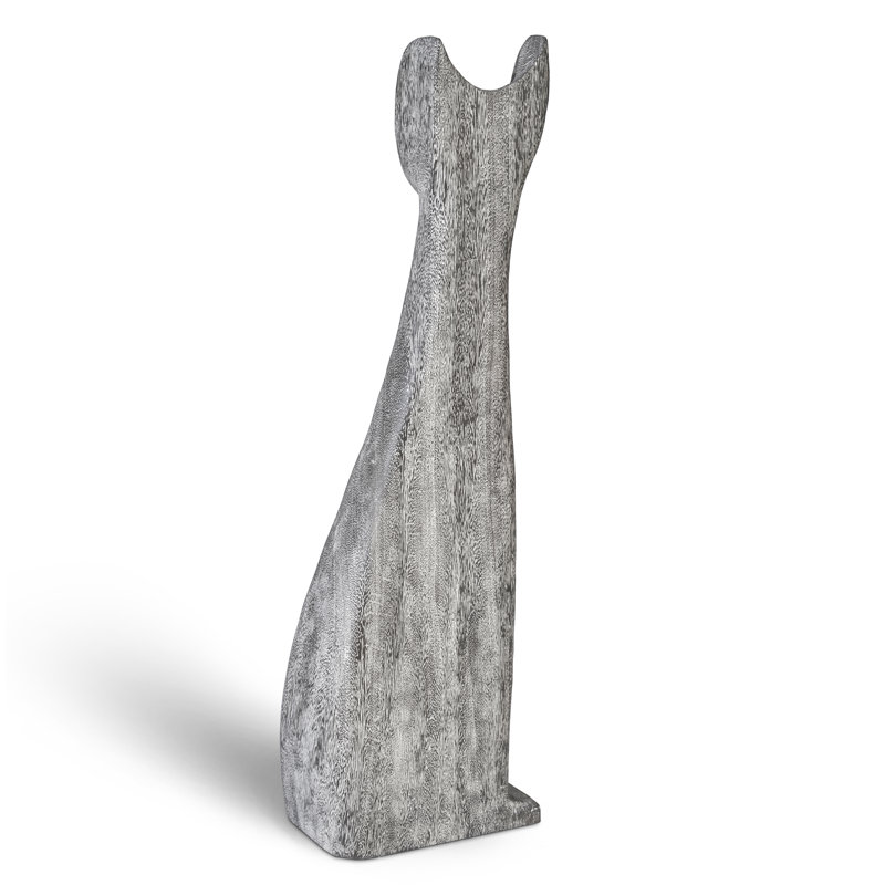 Animals Cat Statue, 30" H x 11" W x 8" D
