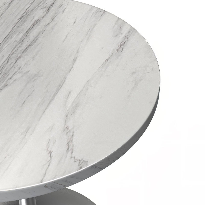 Table de salle à manger Heatherton, L 27,56 po x L 27,56 po