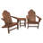 POLYWOOD Long Island Adirondack 3-Piece Set-39399026