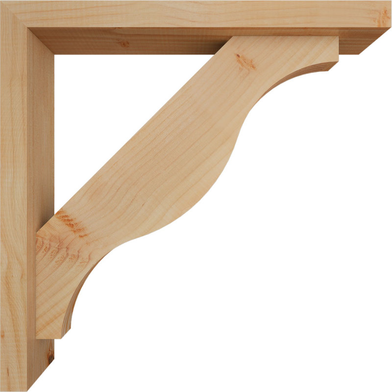 Support Funston Block avec support décalé, 22 X 22, Sapin Douglas de l 3 1/2 (lisse)