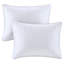 Courtepointe 3 pièces en blanc double / grand - conception réversible, microfibre avec rembourrage en coton, garde le lin frais, lavable facilement, pour une chambre sereine-119449034-119449040