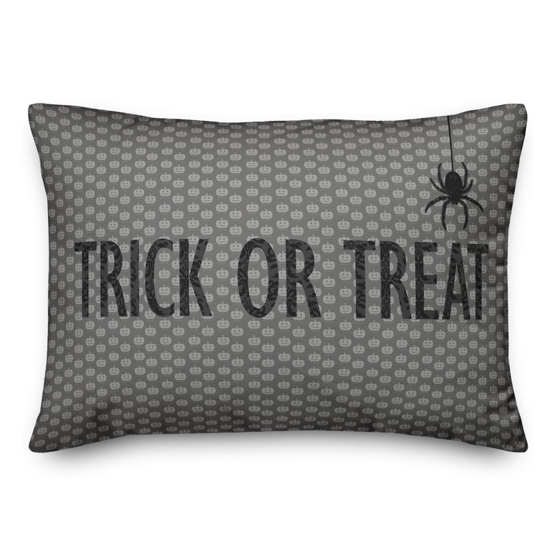  Coussin lombaire géométrique noir et blanc