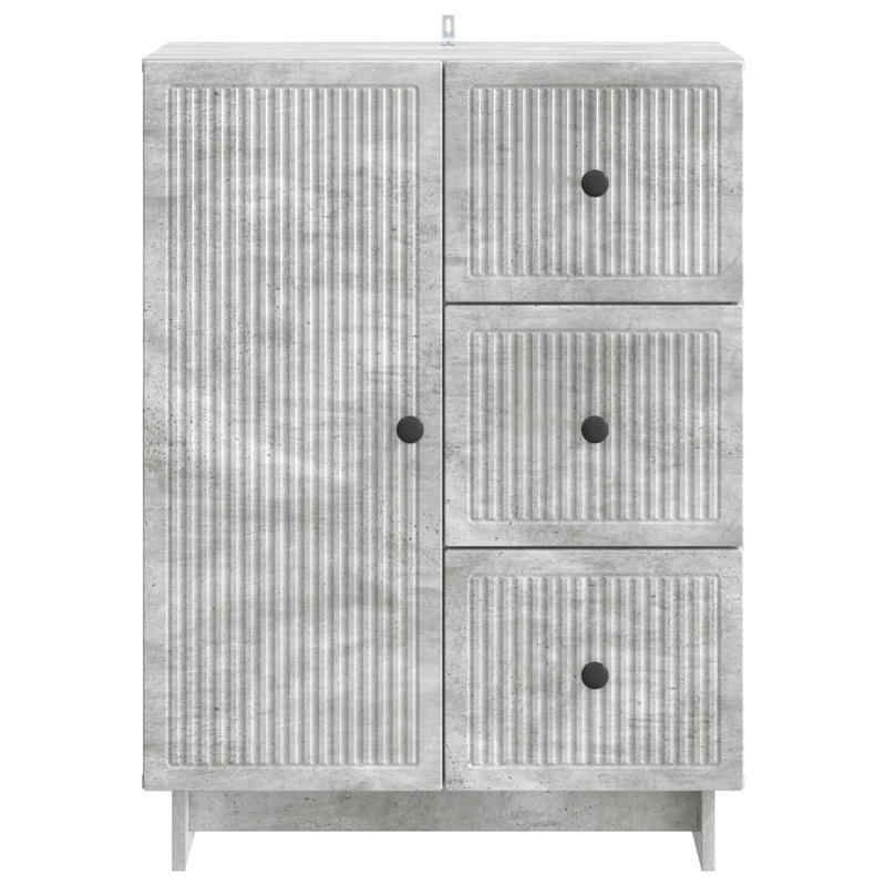 66cm Sideboard, Concrete Grey