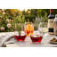 Ensemble de 4 verres à vin sans pied Marta - grands gobelets tout usage de 580 ml (19,6 oz) pour le vin rouge et blanc, les cocktails et l'eau