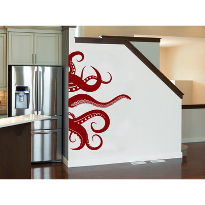 Adhésif décoratif Octopus Kraken Tentacles