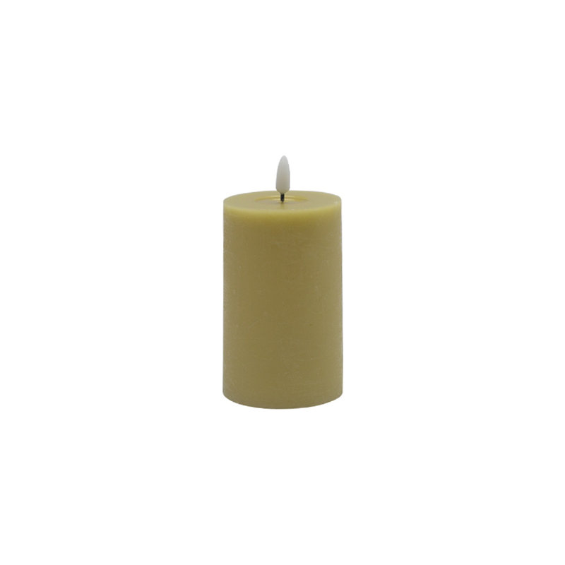 Petite bougie sans flamme, Jaune