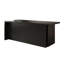 182.9 Cm Kitchen Islands Marble Veneered Top Black Modern with Storage Kitchen Cabinet