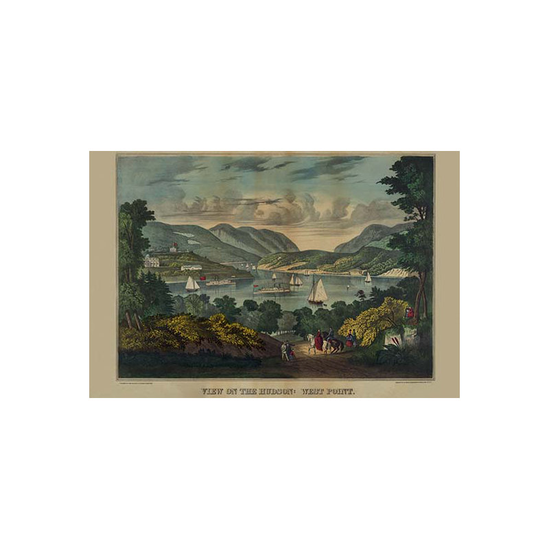 " View On The Hudson West Point "