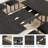 Extendable Dining Room Table For 4-6 People, 63" Extendable Dining Room Table, Minimalist Expanding Wood Table For Kitchen Living Room Dining Room