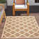 Kilgore Hooked Brown Indoor/Outdoor Rug