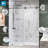 KW04 62 - 66 In. W X 76 In. H Single Sliding Frameless Shower Door With 3/8 In. Clear Glass-101548260