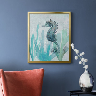 Seahorse II Premium Framed Canvas - Ready to Hang