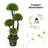35.5'' Faux Cypress Topiary in Pot