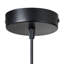 Luminaire suspendu de style dôme en verre coloré 10,25 po-1630676996