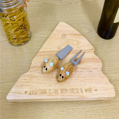 Gracie Oaks Clapton Wood Serving Dish