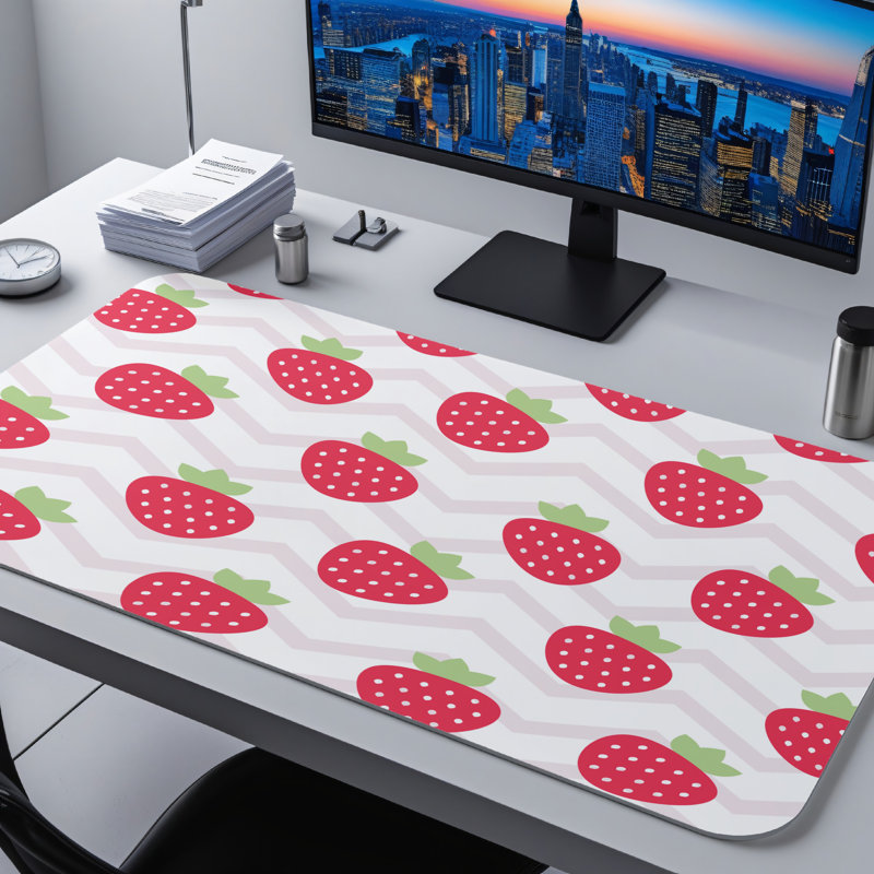 Polyester Desk Pad, 14.4x12.1