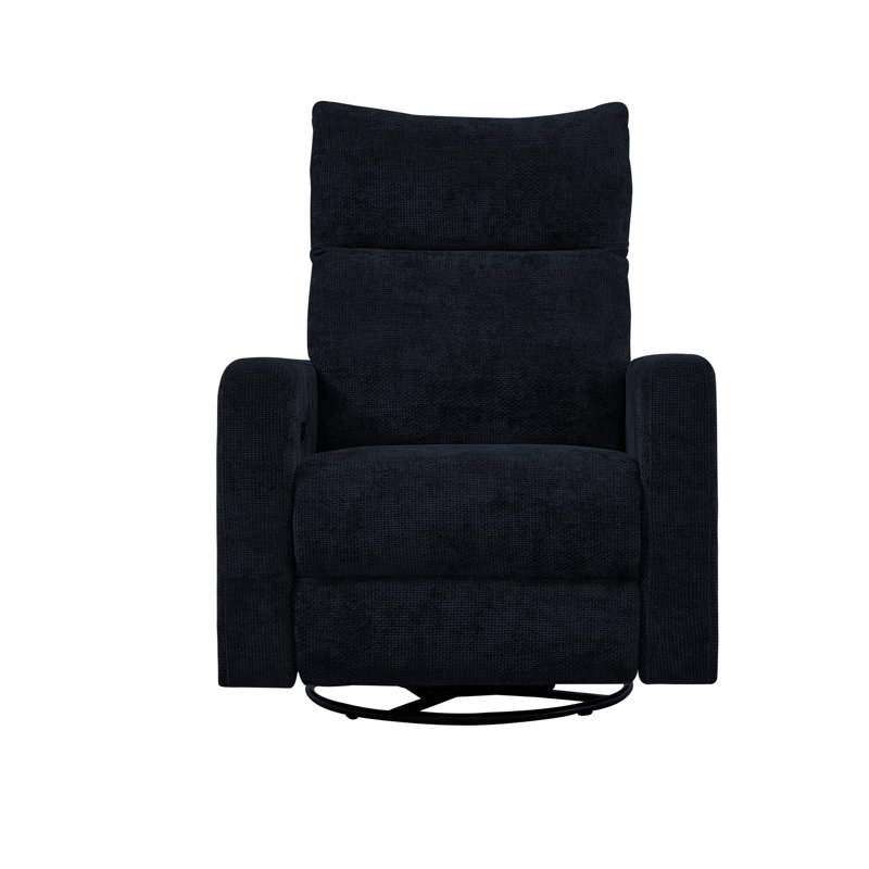 Vinathi Upholstered Power Recliner, Black
