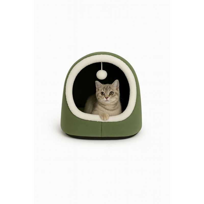 Lit pour chat, Vert