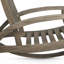 Chaise berçante d'extérieur en bois d'acacia avec repose-pieds rétractable-1879212265