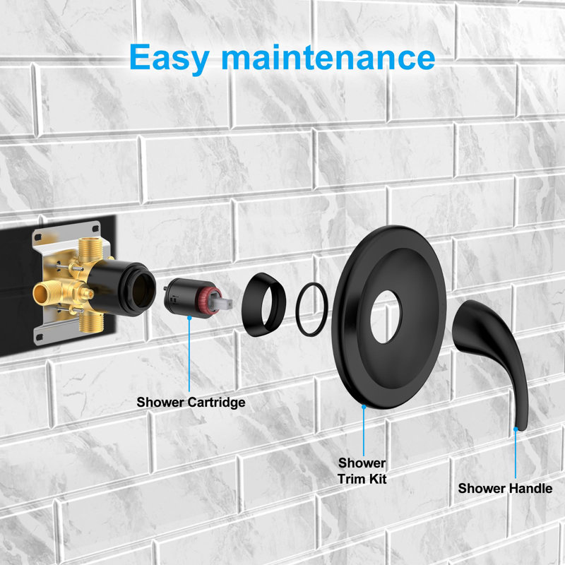 9inch Shower System With Valve