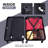 3 Piece Luggage Sets PC+ABS Lightweight Suitcase with Two Hooks, Spinner Wheels, (20/24/28) Gray