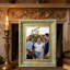 Cadre photo douillet de 1 po 8 po x 10 po doré antique