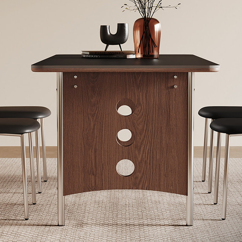Table de salle à manger élégante et moderne, H 29,52 po x L 55,11 po x l 31,49 po