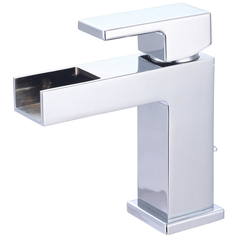 Single-Hole Single-handle Bathroom Faucet, Polished Chrome