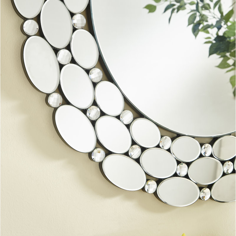 Stillings Wood Round Wall Mirror