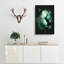 Gathered Green Plant Leaves - Wrapped Canvas Painting-56634456