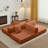 63" Compression Convertible Sleeper Futon Sofa Bed, 4-in-1 Corduroy Upholstered Floor Couch with 2 Pillows, No Assembly Required-790714047