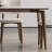 Minimalist White Ash Dining Set with Stone-107724837