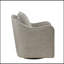 Fauteuil pivotant à siège large Brianne