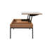 Table basse rectangulaire à plateau relevable Taber