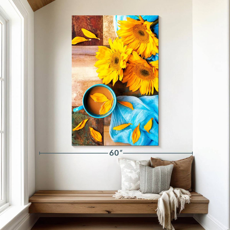 Café tournesol Harnek, H 51 po x l 34 po