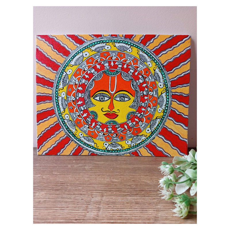 Créatures au soleil | Acrylique sur toile | Par Rina Patwa