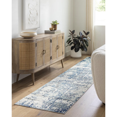 Burnstad Machine Woven Abstract Area Rug