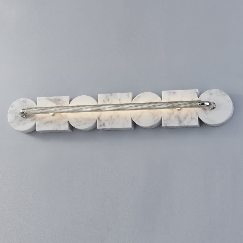 Sena 1 Light Wall Sconce, Burnished Nickel, 32.5" H x 5" W x 5" D