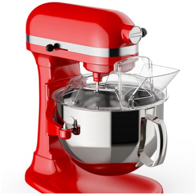 Couvercle antiéclaboussures pour robot pâtissier KitchenAid, bol relevable de 5,5 à 8 pintes, par GVODE