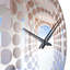 Wilbern - Horloge murale géométrique abstraite-1275568920