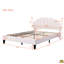 Lit plateforme tapissier avec tête de lit en velours à motif floral-863563184-863563199
